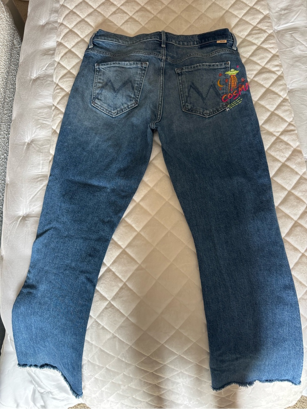 MOTHER Superior Looker Ankle Cosmic Jeans